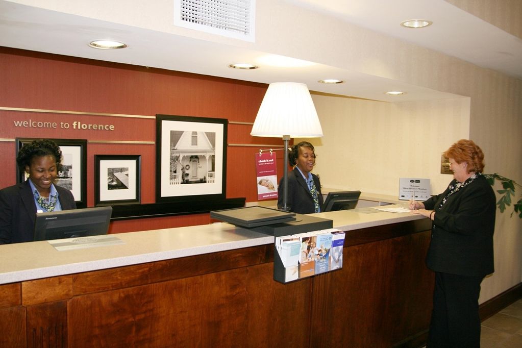 Hampton Inn&Suites Florence Center Intérieur photo